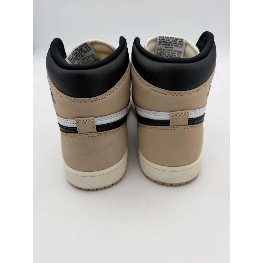 Nike Air Jordan 1 Retro High OG Latte Black White Brown FD2596-021 Mens 10